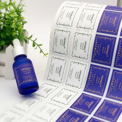 처방약 병 라벨 ISO14001 인증을 출력하는 UV